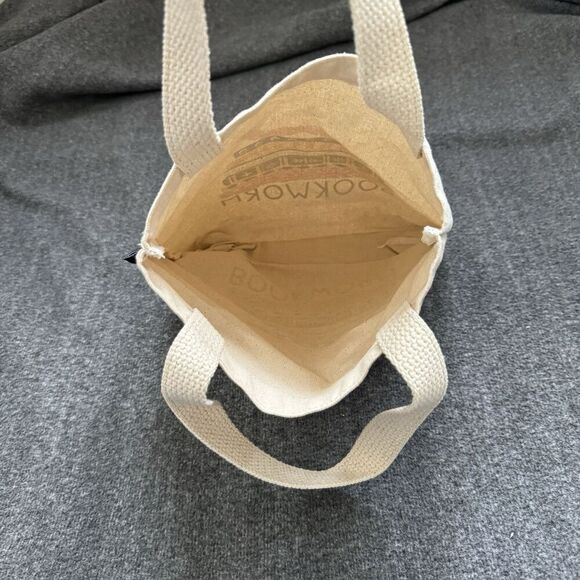 Out Of Print BOOKWORM Canvase Tote Bag Made In USA - Picture 3 of 6